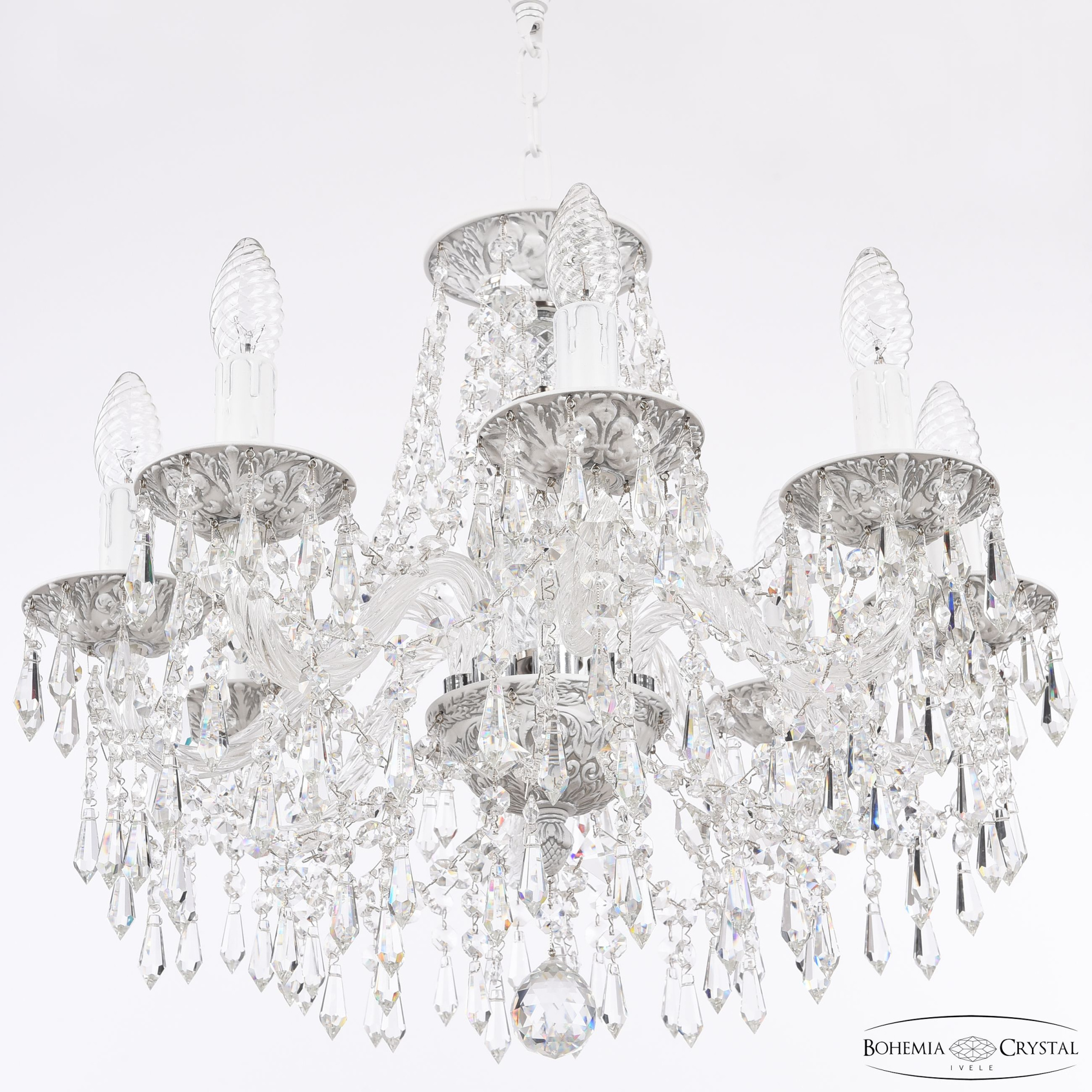 Подвесная люстра Bohemia Ivele Crystal AL16303/8/160 WMN