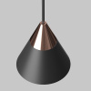 Трековый подвесной магнитный светильник Maytoni Cono TR166-1-7W3K-M-B