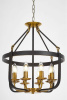 Подвесная люстра Lumina Deco Berling LDP 8024-8 BK+MD