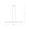 Линейный светильник Nowodvorski Bar Led M Black 10848