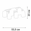 Потолочная люстра Vitaluce V3092-1/6PL