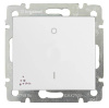 Выключатель одноклавишный двухполюсный Legrand Valena 10A 250V IP44 белый 770092