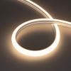 Светодиодная лента герметичная Arlight MOONLIGHT-PRO-TOP-X320-16x15mm 48V Day4000 (10 W/m, IP65, 30m, wire x2) (Силикон) 061061
