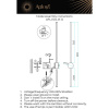 Настенный светильник Aployt Gabi APL.0124.01.12