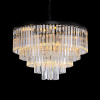 Подвесная люстра Delight Collection Odeon 10A black/clear
