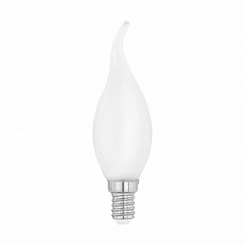 Лампа светодиодная филаментная Eglo E14 4W 2700K матовая 11603