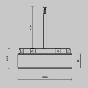 Источник напряжения Maytoni Basity 200Вт DC48 IP54 TRA172DR-200W-DS-B