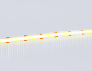 Светодиодная лента Ambrella Light Illumination COB 608Led/ 12W m/ 24V IP20 CCT 3000-6500K/ 5m*8mm*2.2mm (3 конт.) GS4901