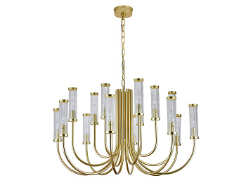 Подвесная люстра Newport 4558+4+4/C mat.gold М0071545
