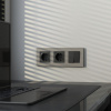 Рамка на 3 поста Werkel Slab (дымчатый софт) W0032917 4690389218439 a071626