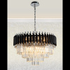 Подвесная люстра Natali Kovaltseva DARIAN 76017/10C CHROME BLACK