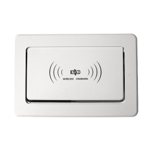 Блок розеток LK-DMS-742 (2 секции полуавтоматический 2 USB беспроводная зарядка) Mebax 00-00002869