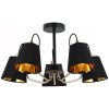 Люстра на штанге Illumico IL6120-5COU-79 BK GD