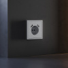Накладка для розетки с заземлением и защитными шторками, с USB A+A Voltum S70 (серый) VLS000916