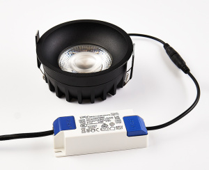 Встраиваемый светильник Italline IT08-8042 black 3000K
