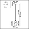 Подвесной светильник Odeon Light L-Vision Gemme 7114/4LA