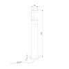 Ландшафтный светильник Elektrostandard Nimbus 35126/F серый 4690389219252 a072093