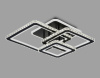 Потолочная люстра Ambrella Light Acrylica Ice FA1733