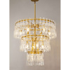 Подвесная люстра Ilamp Rockefeller 6355-750 BRASS