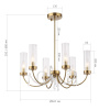 Люстра на штанге ST Luce Иллюмиа SL1400.303.06