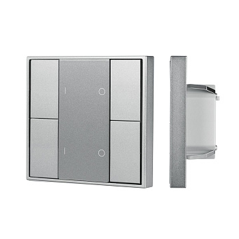 Кнопочная панель Arlight DALI-201-23-2G-DIM-DT6-IN Silver (BUS, Frame) 048183
