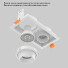 Встраиваемый светильник Crystal Lux CLT 069C2 WH