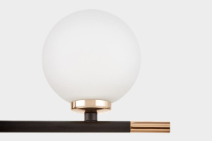 Бра Lumina Deco Marsiada LDW 6033N-2 RT BK+FGD