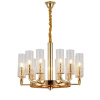 Подвесная люстра Lumina Deco Donatti LDP 8011-12 F.GD