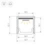 Профиль Arlight LINE-1212-2000 ANOD 062847