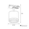 Трековый однофазный светильник Wolta Luce WTL-GX53/06B