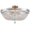 Люстра на штанге Natali Kovaltseva BAROCCO 81405/8C CHROME