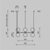 Подвесная люстра Maytoni Ring MOD013PL-06B