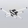 Потолочный светильник Эра Модерн Fliss CLL-1 72W 3K-6K RC BK