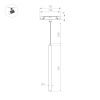 Трековый магнитный светильник Arlight MAG-ORIENT-SPOT-HANG-L600-R12-2W Day4000 (BK, 20 deg, 48V) 044501
