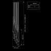 Подвесная люстра Lightstar Meta Duovo 807086