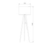 Торшер TK Lighting 5569 Juta