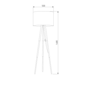 Торшер TK Lighting 5299 Tokyo