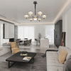 Подвесная люстра Arte Milano Neapolis 276210/6 BK/GD