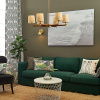 Люстра на штанге ImperiumLoft Stavra Jorgenson White/Light Wood 203575-26