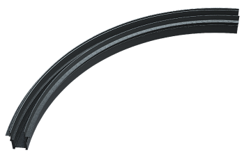 Радиусный магнитный шинопровод iLedex Vision 4822-1/4-D1200-BK
