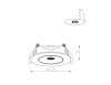 Встраиваемый светильник ARTE Lamp A4762PL-1WH