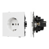 Механизм электрической розетки Arlight SCT-TENDO-MEU1-PL-WH (230V, 16A) 054078