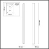 Уличный настенный светильник Odeon Light Fibi 4379/29WL