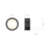 Светодиодный модуль Denkirs Slim LED 7W 4000К DK4000-7W-BK