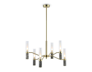 Люстра на штанге Ambrella Light High Light Ceramo Modern LH53353