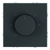 Терморегулятор механический Stekker Эмили RSW00-5120-05  черный уголь, soft touch 50713