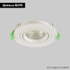 Встраиваемый светильник Crystal Lux CLT 001C1 WH V2