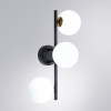 Бра Arte Lamp Gemini A2243PL-3BK