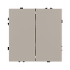 Выключатель 2 кл софт-тач кашемир Arlight SWT-MK02-SFPL-CA (250V, 10A) 059419(1)