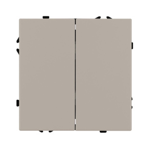 Выключатель проходной 2 кл софт-тач кашемир Arlight SWT-MKP2-SFPL-CA (250V, 10A) 059422(1)